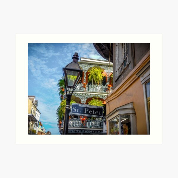 Rue St. Pierre Art Print