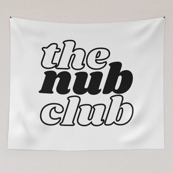 Item preview, The Nub Club, Amputee Humor, Funny Recovery Gift, Amputee, Amputee gift designed and sold by AmputTee.