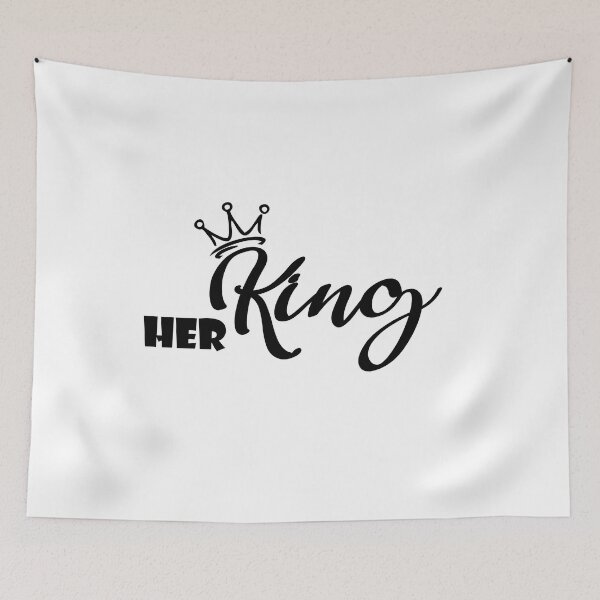 Item preview, King and Queen Essential T-Shirt for Couples  part 1 designed and sold by DeluxeLK.
