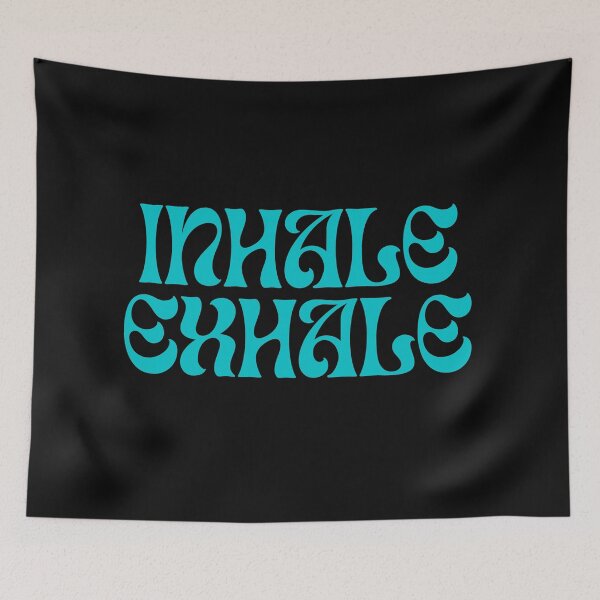Item preview, Inhale exhale peaceful quote designed and sold by Dankio.