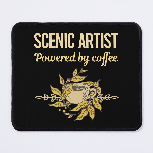 Item preview, Powered By Coffee Scenic Artist designed and sold by toniabrendaom.