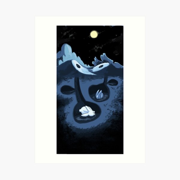 bunnies sleeping safely Art Print