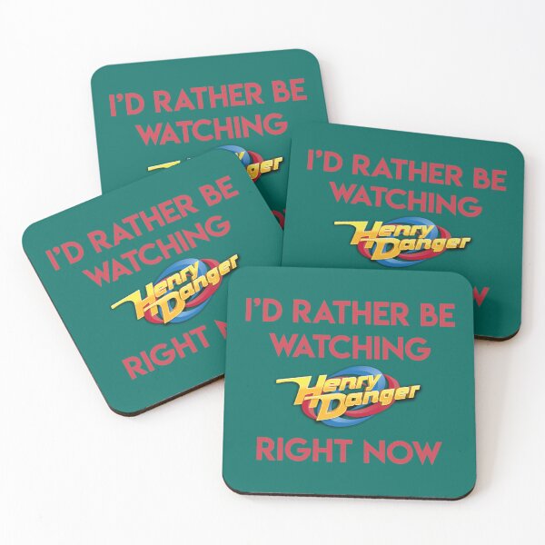 Item preview, I_d Rather Be Watching Henry Danger Right Now   designed and sold by EmeraldAndJade.