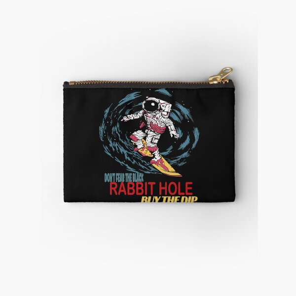 Item preview,  Surfing Astronaut in outer space  - Rabbit Hole Investor - Buy the Dip designed and sold by BearMrktGenius.