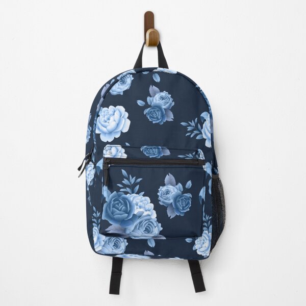 Item preview, navy blue flower pattern | Dark blue flowers, Floral watercolor, Seamless flower pattern designed and sold by quickkdesign.