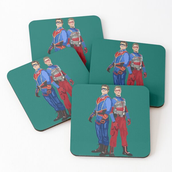 Item preview, Kid Danger and Captain Man   designed and sold by EmeraldAndJade.
