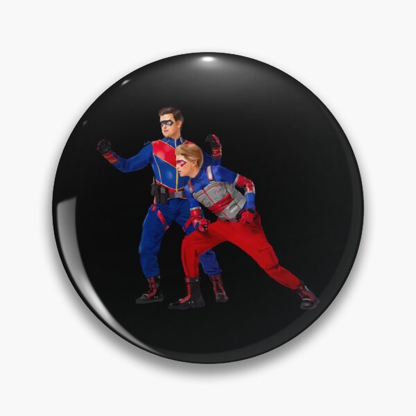 Item preview, Kid Danger and Captain Man Heroic Full Sketch   designed and sold by EmeraldAndJade.