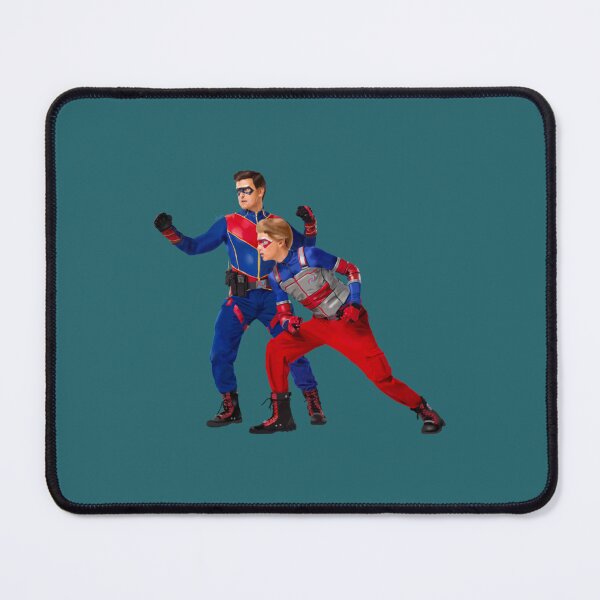 Item preview, Kid Danger and Captain Man Heroic Full Sketch   designed and sold by EmeraldAndJade.