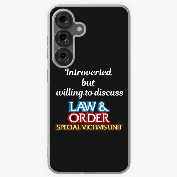 Item preview, Introverted but willing to discuss Law and Order SVU designed and sold by DawnEK.