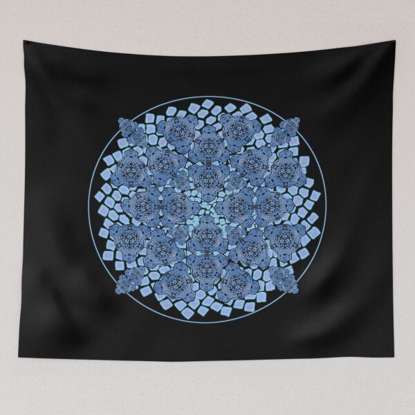 Item preview, Blue Moon Cube Mandala Cacophony & CircleVisions (B&P) designed and sold by createVisions.