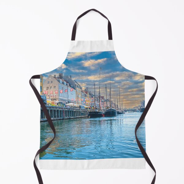 Item preview, The Nyhavn Harbour street in Copenhagen. designed and sold by Pravine Chester.