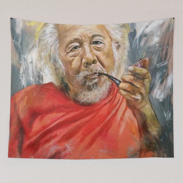 Item preview, The painter Maestro Affandi indonesian designed and sold by euladiana.