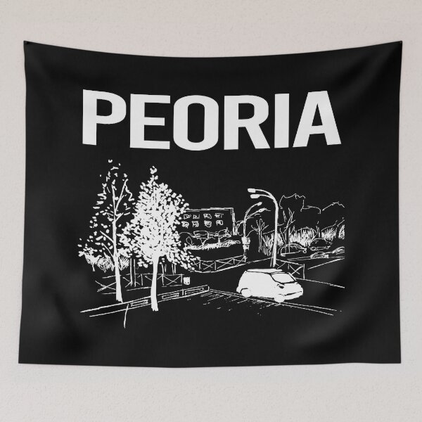 Item preview, Street Sketch Peoria designed and sold by Maxxamus.