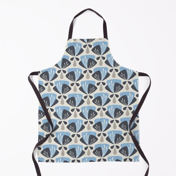 Item preview, 1073 - abstract flowers, blue designed and sold by RouCouCou.