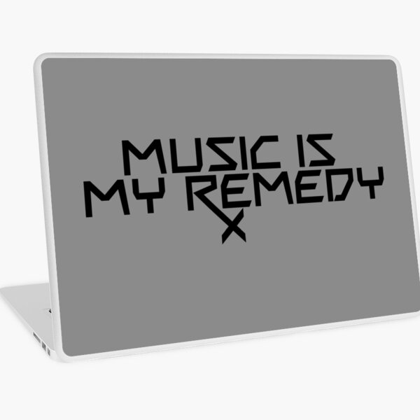 Music is my Remedy (RX) Laptop Skin