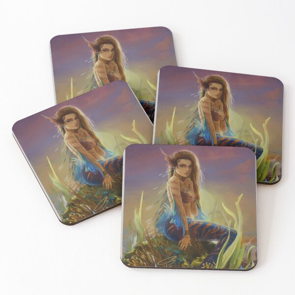 Item preview, The wave of corals designed and sold by aquaticgoddess.