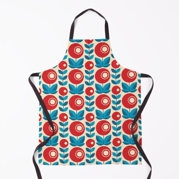 Item preview, 1077 - retro berries, blue - red designed and sold by RouCouCou.