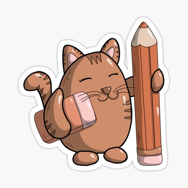 C'est la rentrée du chat Sticker