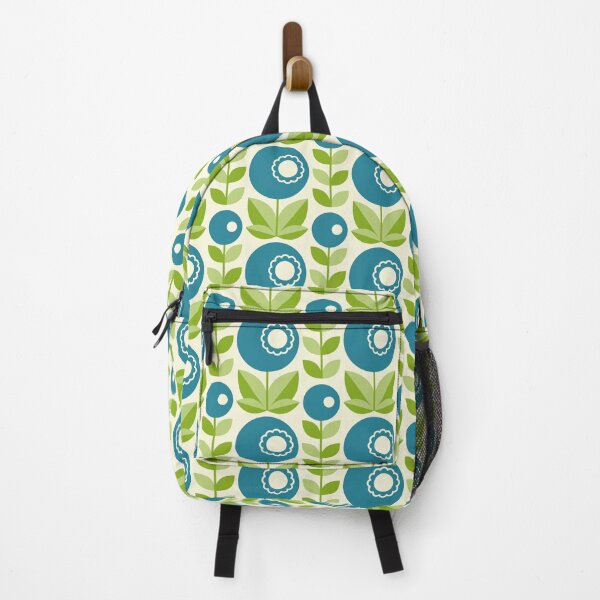 Item preview, 1078 - retro berries, blue - green designed and sold by RouCouCou.