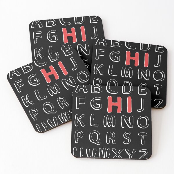 Item preview, funny pre k kindergarten hi alphabet back to school teachers designed and sold by Docartdesign.