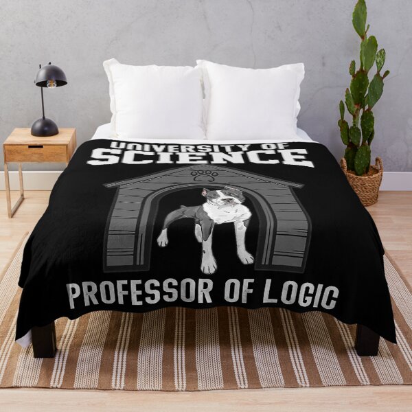 Item preview, University Of Science Professor Of Logic Funny Dog designed and sold by Bemumd-art.