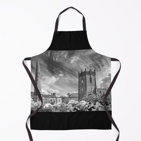 Item preview, Richmond Church and Obelisk Monochrome  designed and sold by Alisonchambers2.