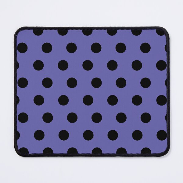 Item preview, Classic Polka Dot_ Black Chic Violet Purple Lavender Purple designed and sold by mimihuang creations.