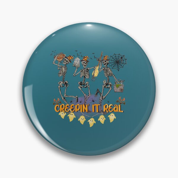Item preview, Creepin It Real Dancing Skeletons Ghost Challenge Halloween designed and sold by ThuyNhan.