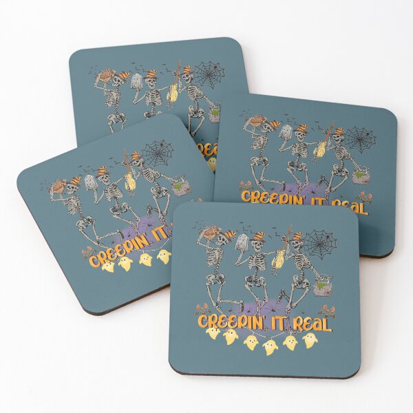 Item preview, Creepin It Real Dancing Skeletons Ghost Challenge Halloween designed and sold by ThuyNhan.