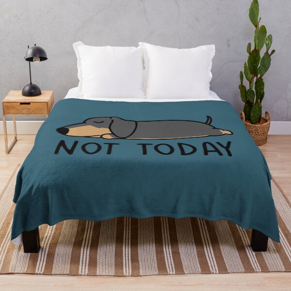 Item preview, Cute Dachshund Says No Not Today Lazy Dog Lover designed and sold by ThuyNhan.