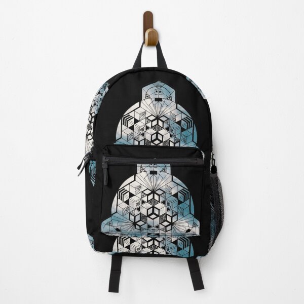 Item preview, Cloudy Cube Mandala 180° Resized designed and sold by createVisions.