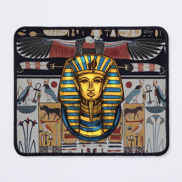 Item preview, Ancient Egyptian Relief and Pharaoh Tutankhamon designed and sold by ArtOfStars.