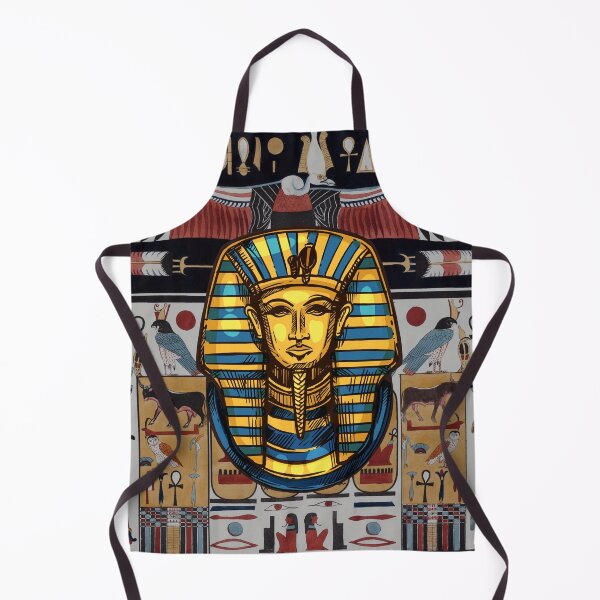 Item preview, Ancient Egyptian Relief and Pharaoh Tutankhamon designed and sold by ArtOfStars.