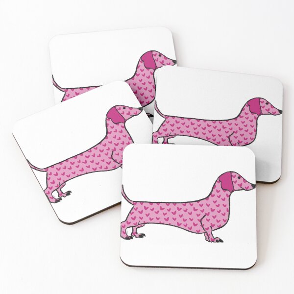 Item preview, Dachshund Days - Pink designed and sold by JBeeDesigns.
