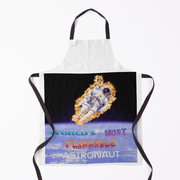Item preview, World's Most Flammable Astronaut designed and sold by CrozDogs.