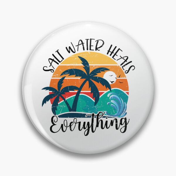 Item preview, Salt Water Heals Everything (Family Vacation, Beach Vacation) designed and sold by i-longmanshop.
