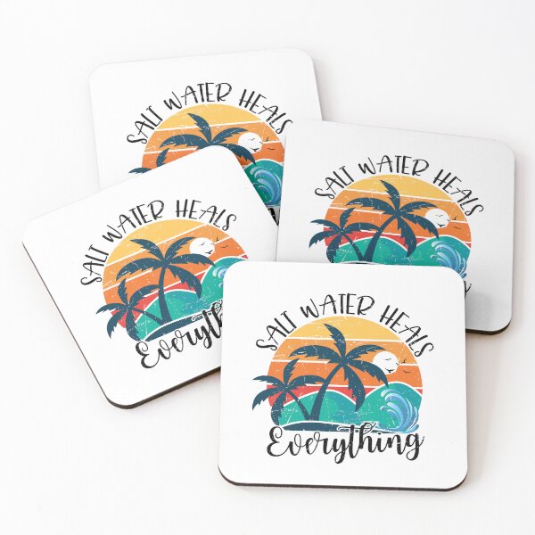 Item preview, Salt Water Heals Everything (Family Vacation, Beach Vacation) designed and sold by i-longmanshop.