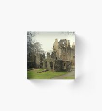 Huntly Castle in Scotland Acrylic Block