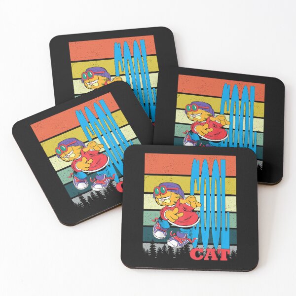 Item preview, Garfield Cool Cat Vintage Retro Perfect Gift Fan designed and sold by CallumDavis31.