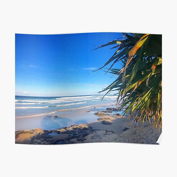 Coolum Beach, Sunshine Coast, Australia Poster