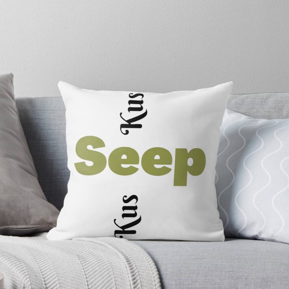 Item preview, Throw Pillow designed and sold by BlueBoxCreative.