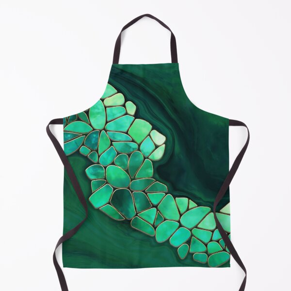 Item preview, Voronoi cells abstract - green palette designed and sold by k9printart.