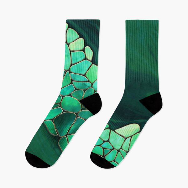 Item preview, Voronoi cells abstract -  green palette designed and sold by k9printart.