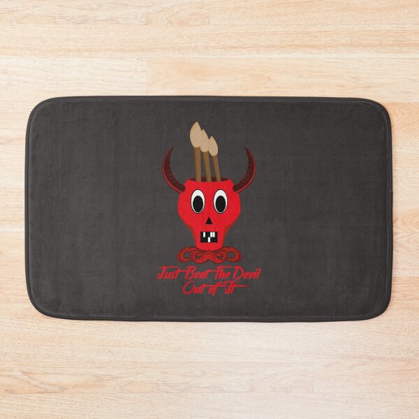 Item preview, JUST BEAT THE DEVIL OUT OF IT -  Brush Holder designed and sold by SaShaCreations.