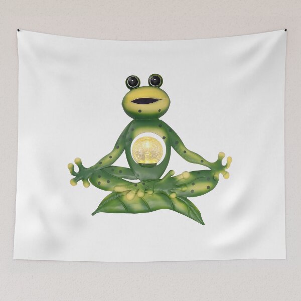 Item preview, Meditation Yoga Frog designed and sold by saidcraziness.