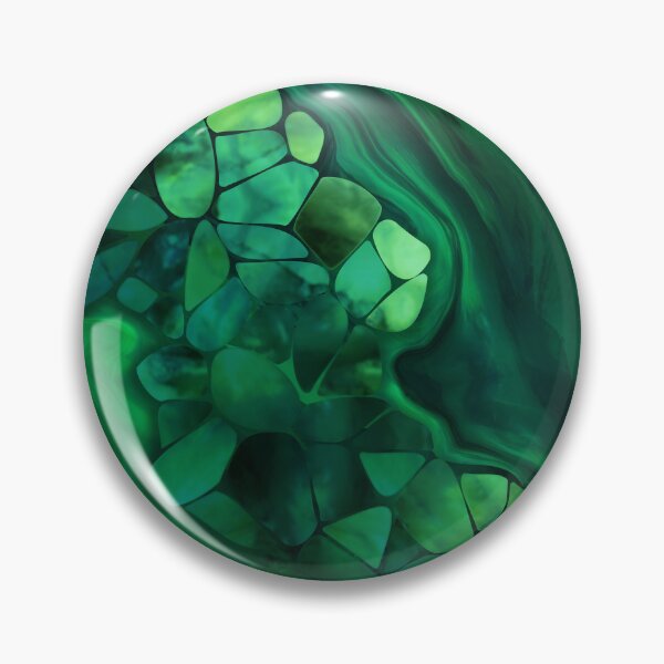 Item preview, Voronoi cells abstract -  green palette designed and sold by k9printart.