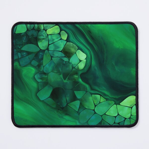 Item preview, Voronoi cells abstract - green palette designed and sold by k9printart.