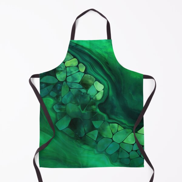 Item preview, Voronoi cells abstract - green palette designed and sold by k9printart.