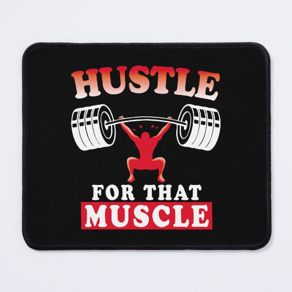 Item preview, Hustle For That Muscle | Training Motivational Quote | Bodybuilding designed and sold by TMBTM.