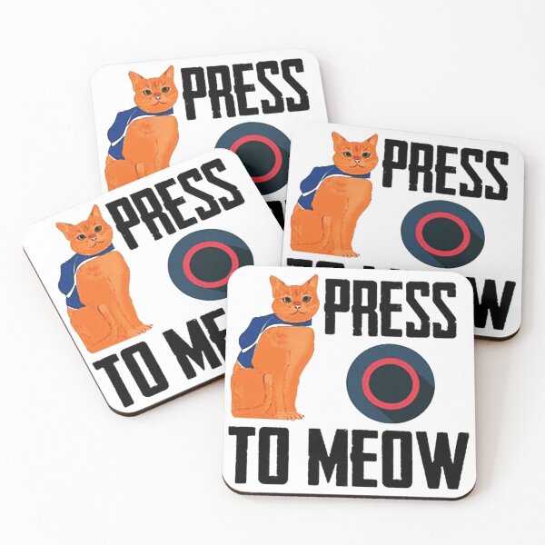 Item preview, Press O To Meow designed and sold by saidcraziness.